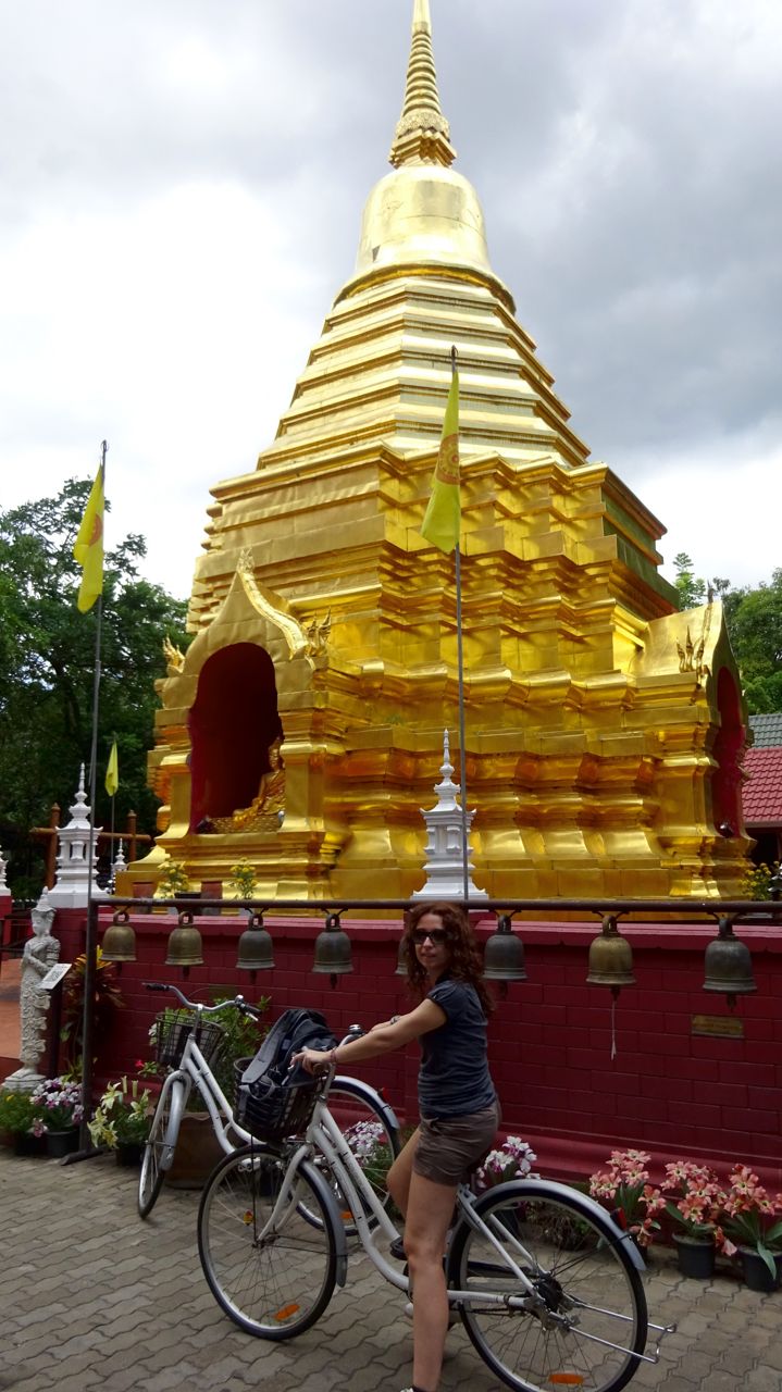 Visitando Chiang Mai en bici