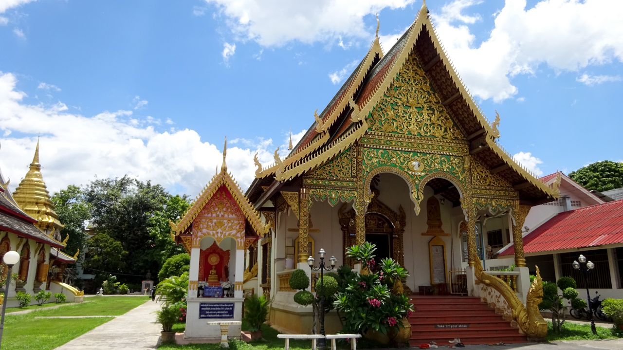 Templo de Chiang Mai Tailandia